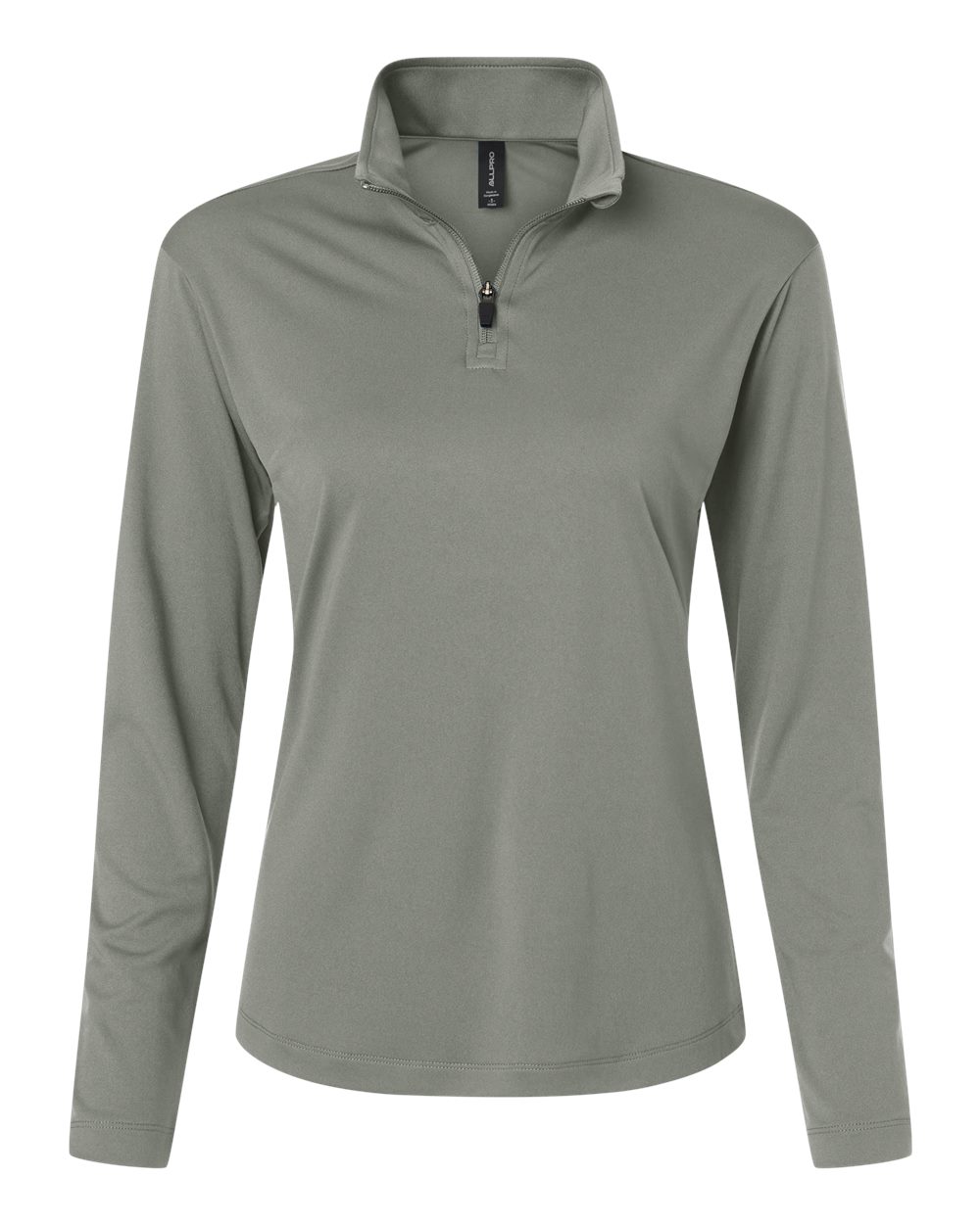 AllPro Women's Pro-Lock Performance Quarter-Zip Pullover. 41870L - Greystone