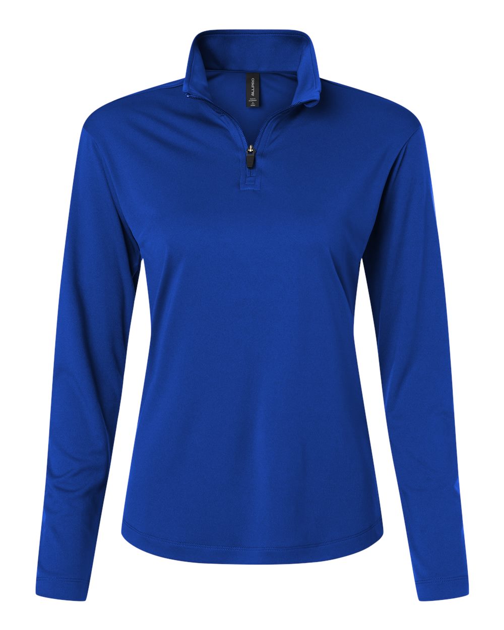 AllPro Women's Pro-Lock Performance Quarter-Zip Pullover. 41870L - Royal