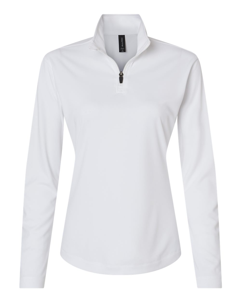AllPro Women's Pro-Lock Performance Quarter-Zip Pullover. 41870L - White