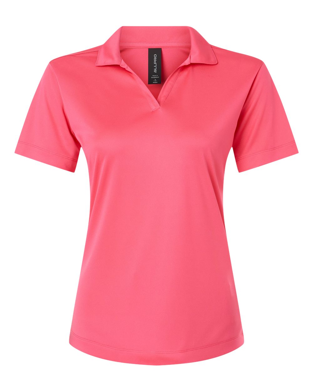 AllPro Women's Pro-Lock Performance Polo. 41800L - Bright Pink