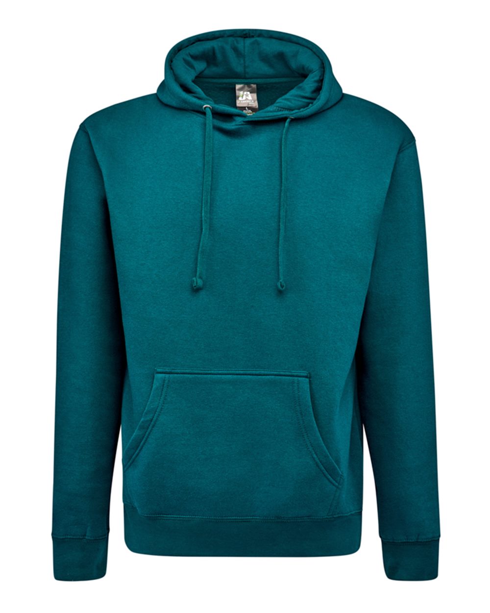 J. America Unisex BTB Fleece Hooded Sweatshirt. 8720 - Storm