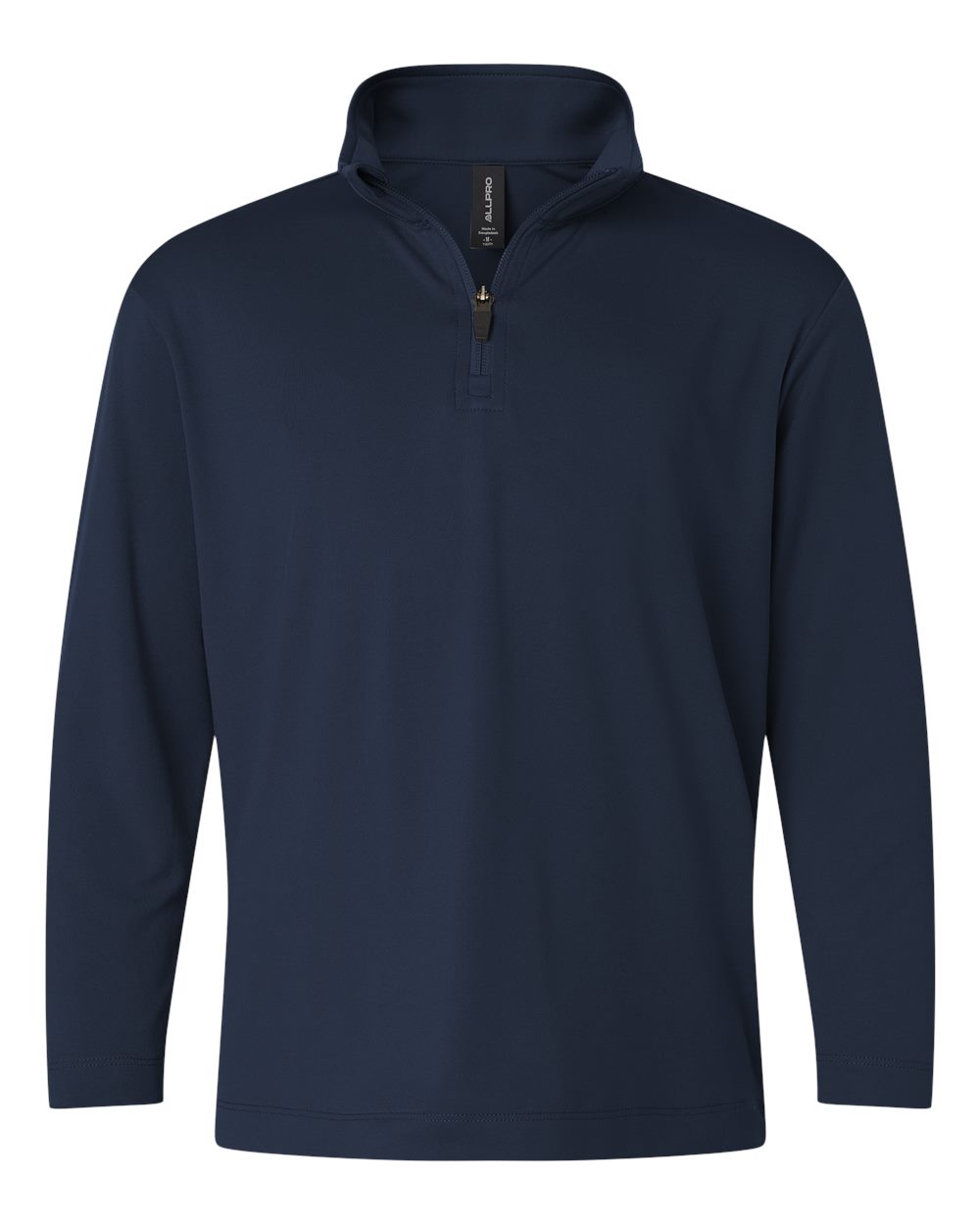 AllPro Youth Pro-Lock Performance Quarter-Zip Pullover. 41870Y - Navy
