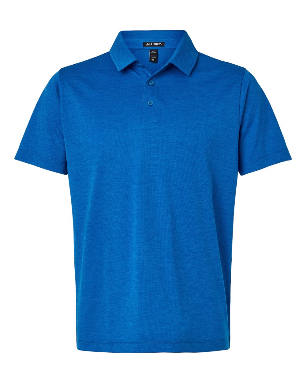 AllPro Men's Pro-Lock Performance Mélange Polo. 4HM00 - Royal Melange