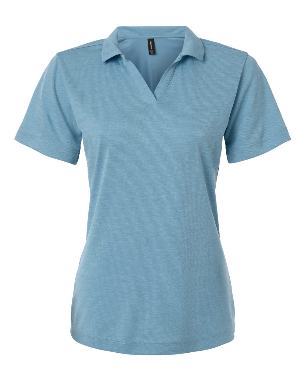 AllPro Women's Pro-Lock Performance Mélange Polo. 4HM00L - Cloud Blue Melange