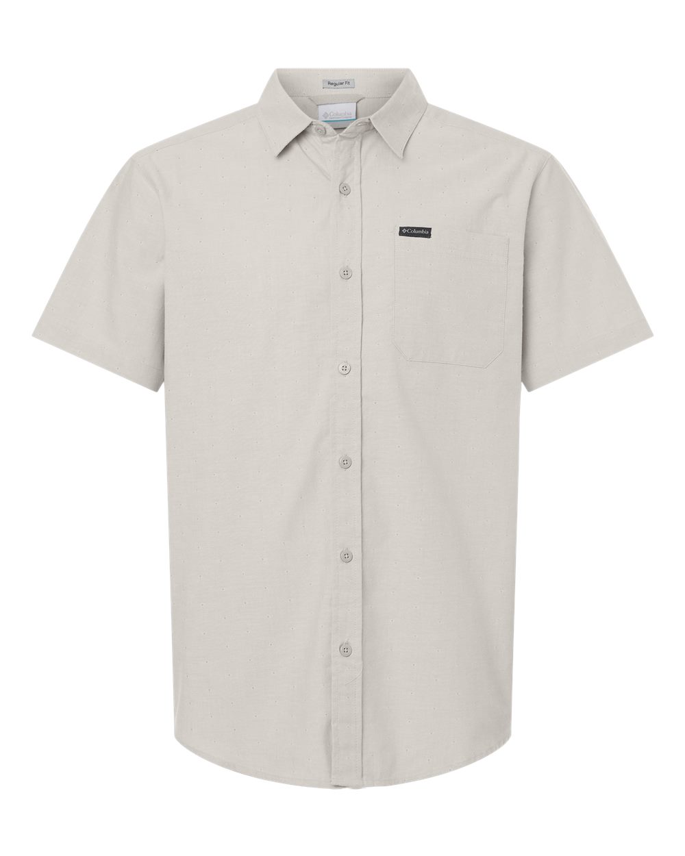 Columbia Men's Rapid Rivers™ Novelty Short Sleeve Shirt. 199080 - Dark Stone
