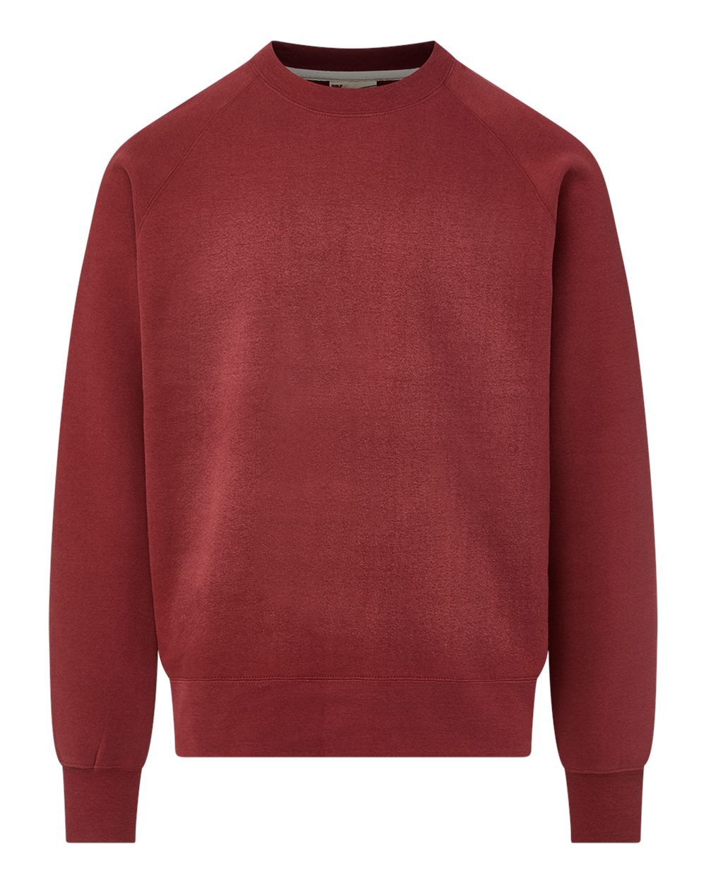 MV Sport Unisex Vintage Fleece Raglan Crewneck Sweatshirt. 17116 - Cinnamon