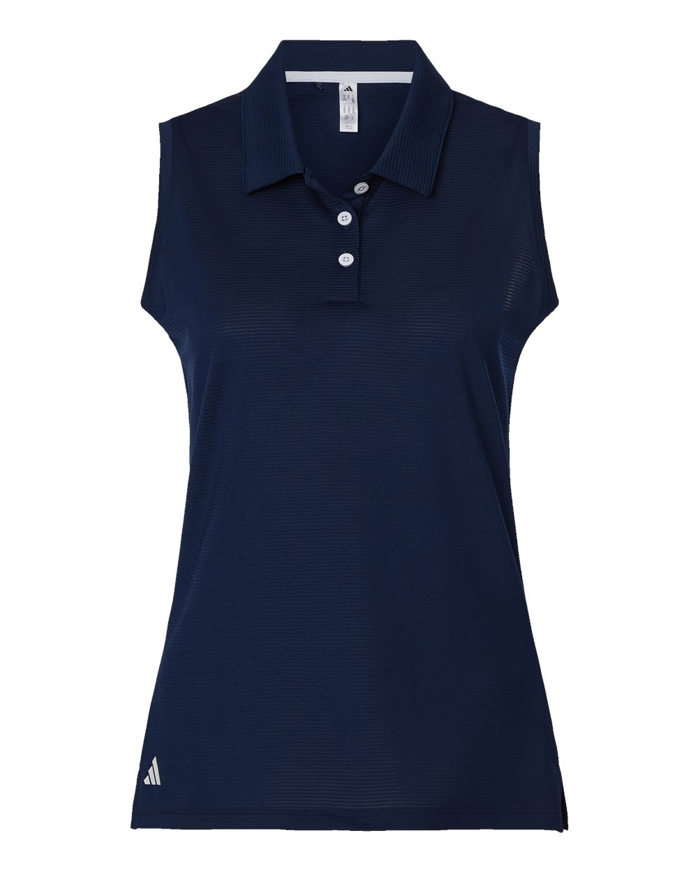 Adidas Women's Ottoman Sleeveless Polo. A1005 - Collegiate Navy