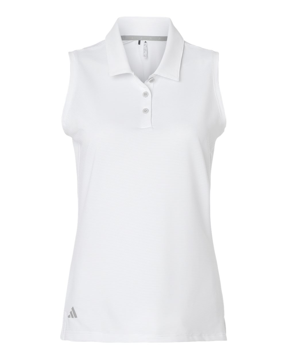 Adidas Women's Ottoman Sleeveless Polo. A1005 - White