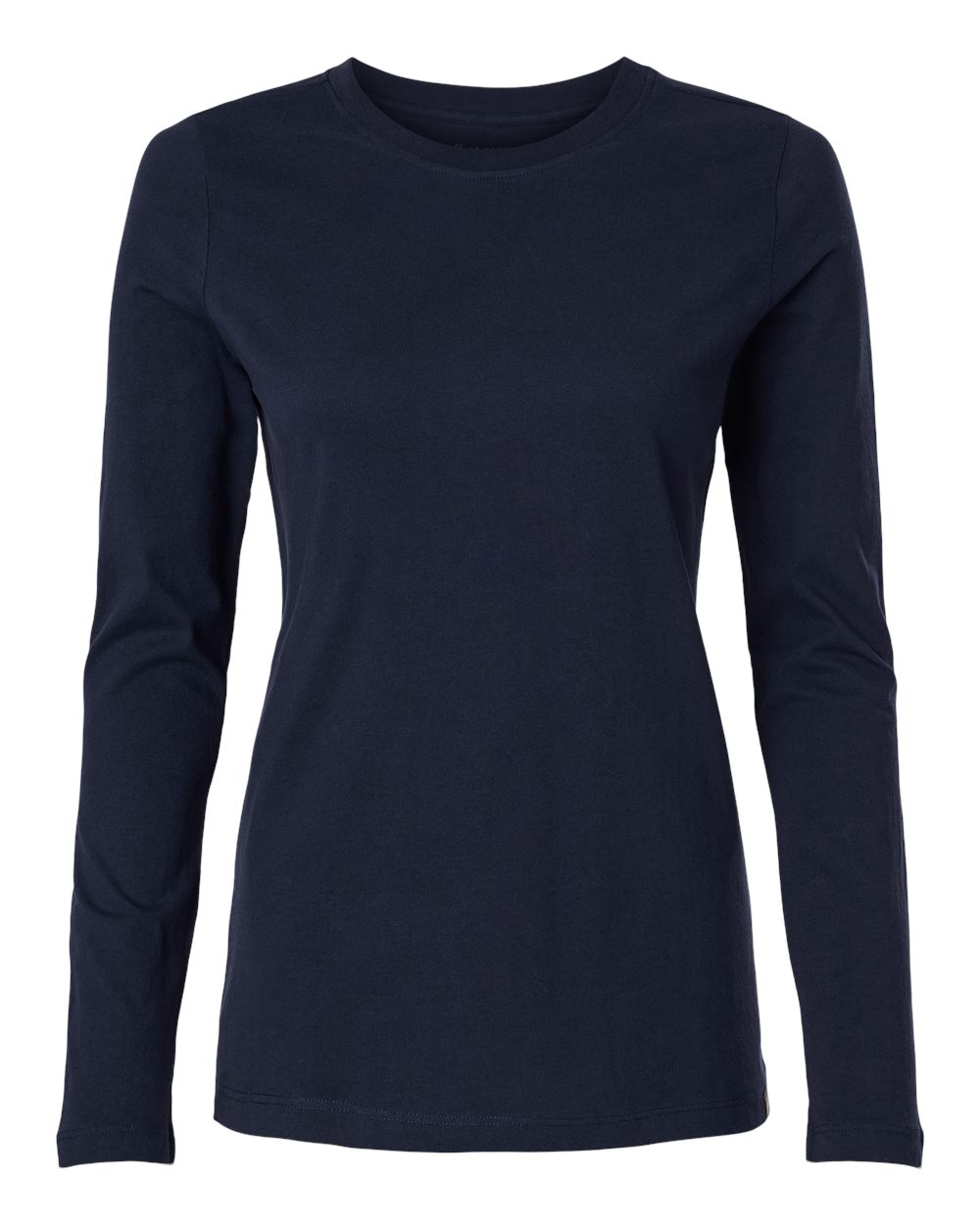 Jaanuu Women's RegenX Cotton Underscrub Long Sleeve T-Shirt. W30002U - Midnight Navy