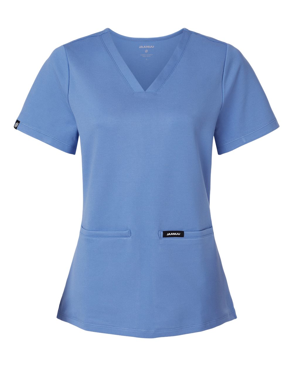 Jaanuu Women's Cesi UltraSOFT™ Scrub V-Neck Top. W30003 - Ceil Blue