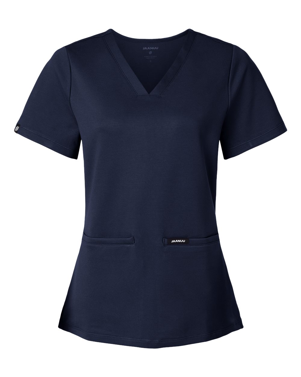 Jaanuu Women's Cesi UltraSOFT™ Scrub V-Neck Top. W30003 - Midnight Navy
