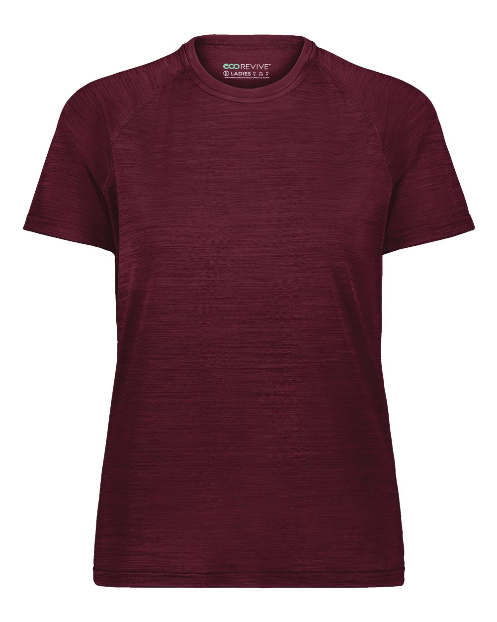 Holloway Women's Eco Revive™ All-Pro T-Shirt. 222754 - Maroon Heather
