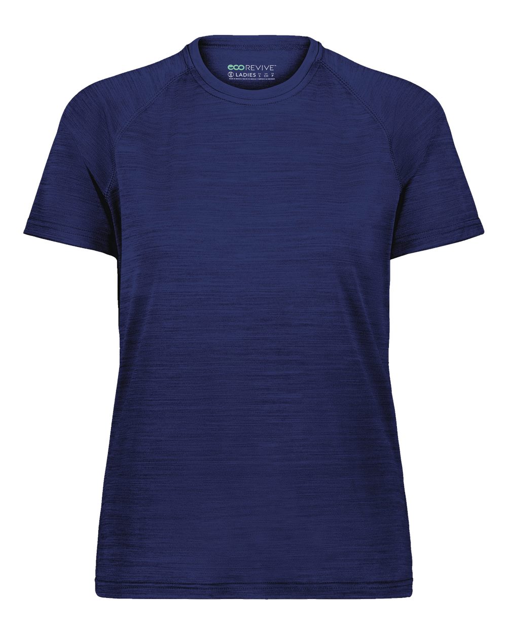 Holloway Women's Eco Revive™ All-Pro T-Shirt. 222754 - Navy Heather