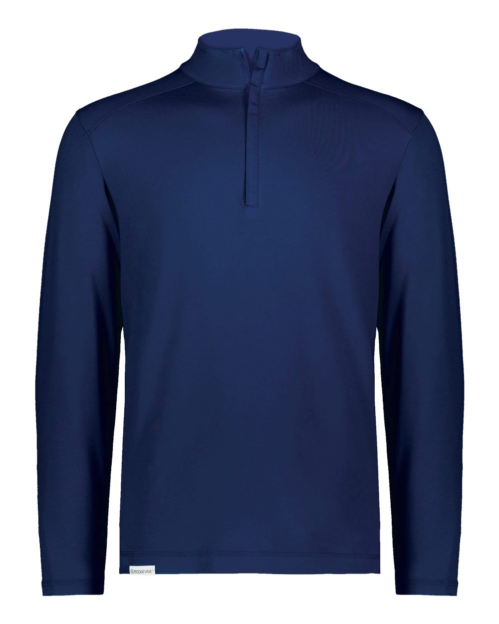 Holloway Unisex Eco Revive™ Ventura Soft Knit Quarter-Zip Pullover. 223553 - Navy