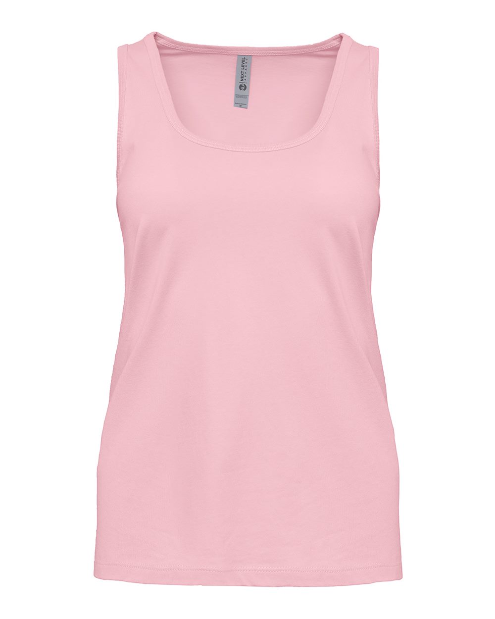 Next Level Women's Cotton Tank. 3933 - Light Pink