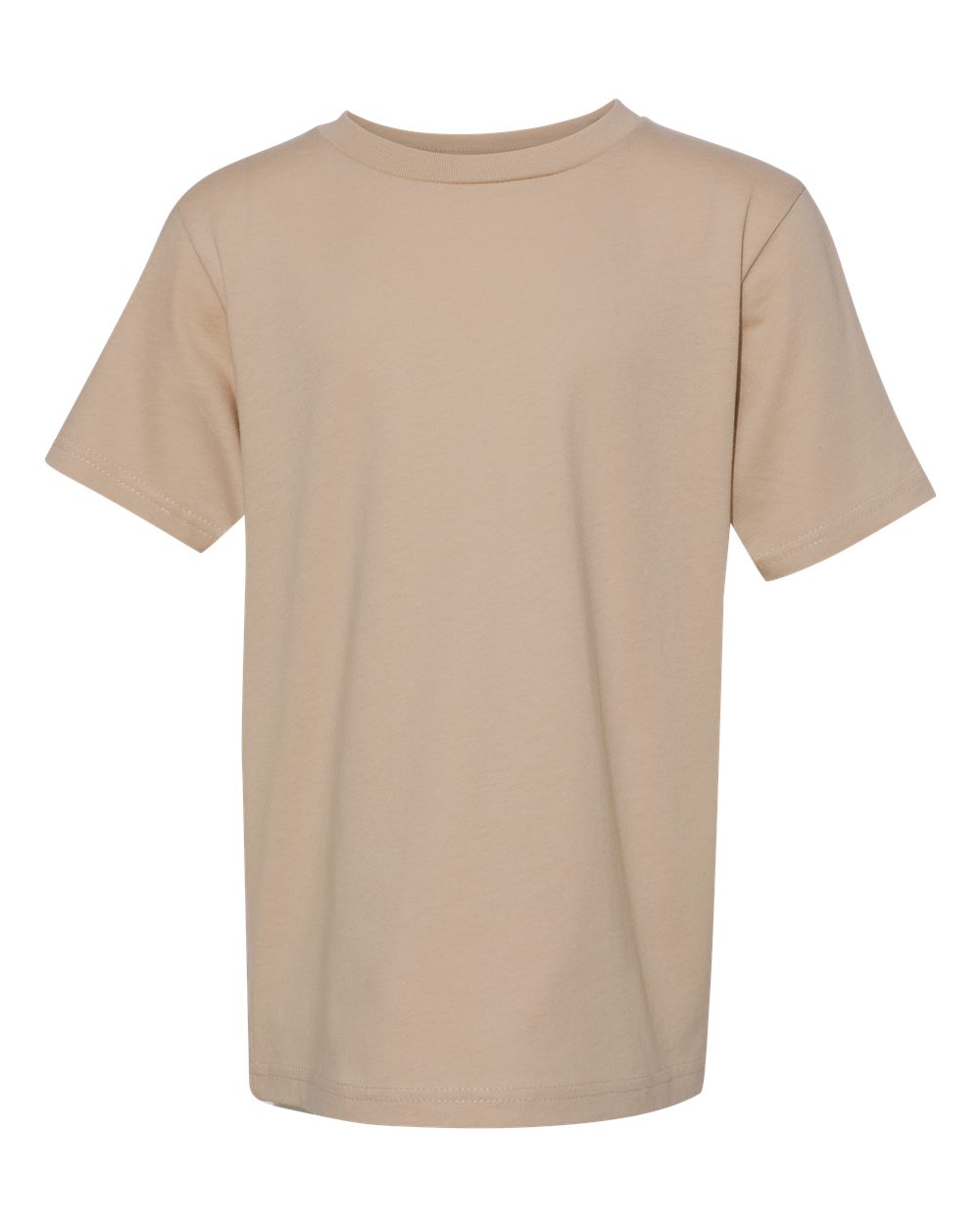 Next Level Youth Cotton Tee. 3310 - Tan