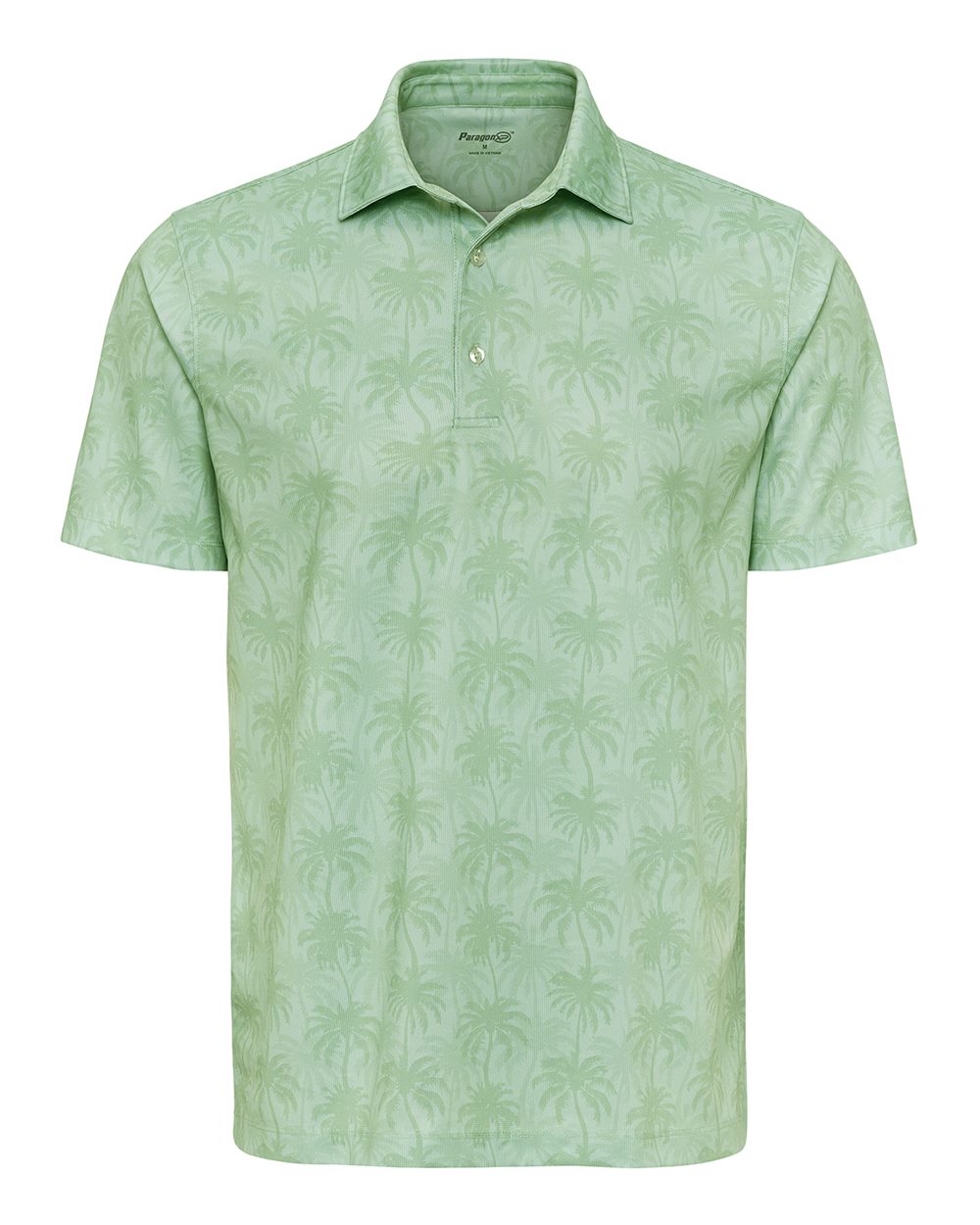 Paragon Men's Charleston Sublimated Polo. 154 - Palm Green