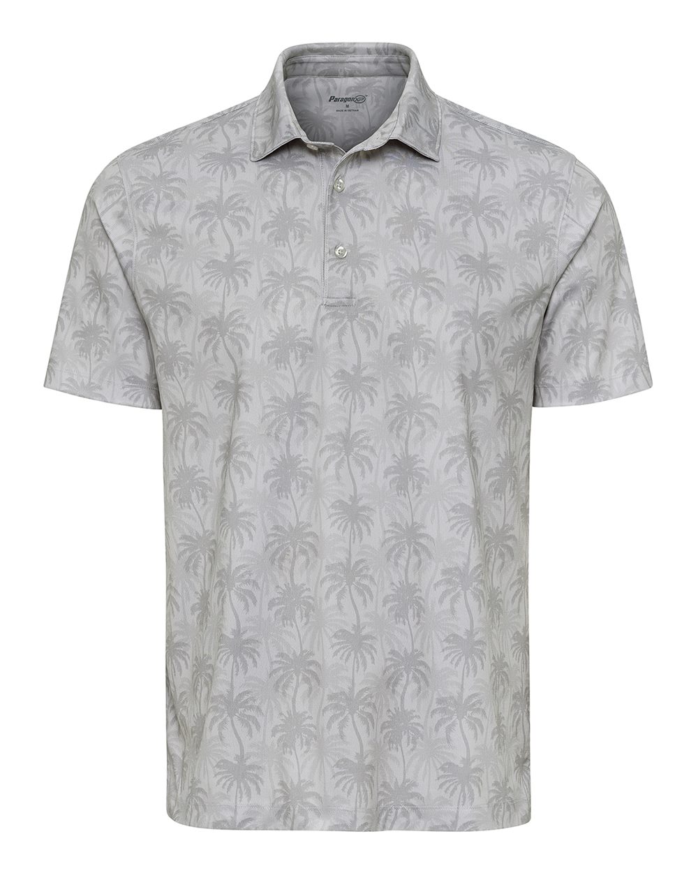 Paragon Men's Charleston Sublimated Polo. 154 - Silver