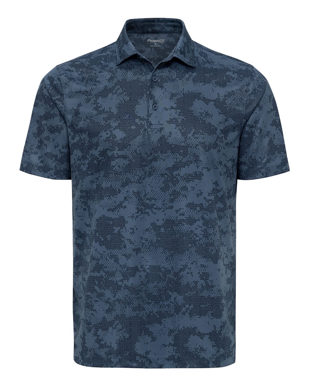 Paragon Men's Monterey Printed Polo. 171 - Navy