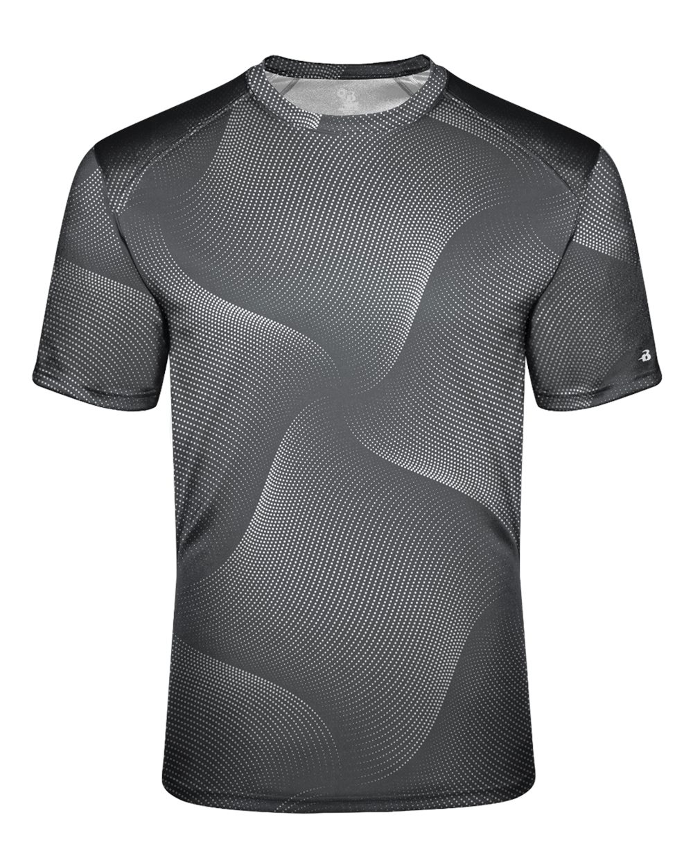Badger Youth Warp T-Shirt. 2213 - Graphite