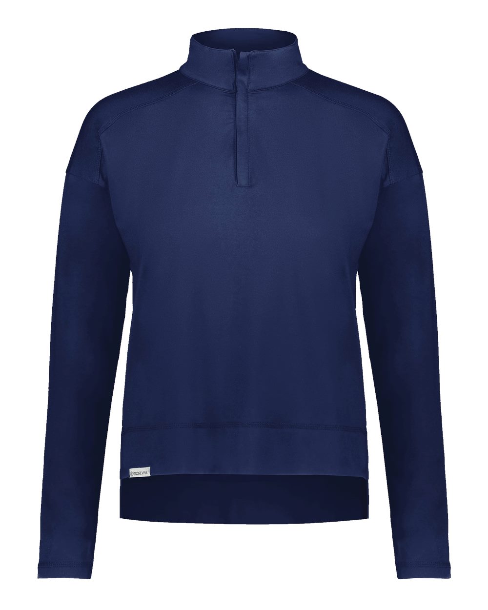 Holloway Women's Eco Revive™ Ventura Soft Knit Quarter-Zip Pullover. 223753 - Navy
