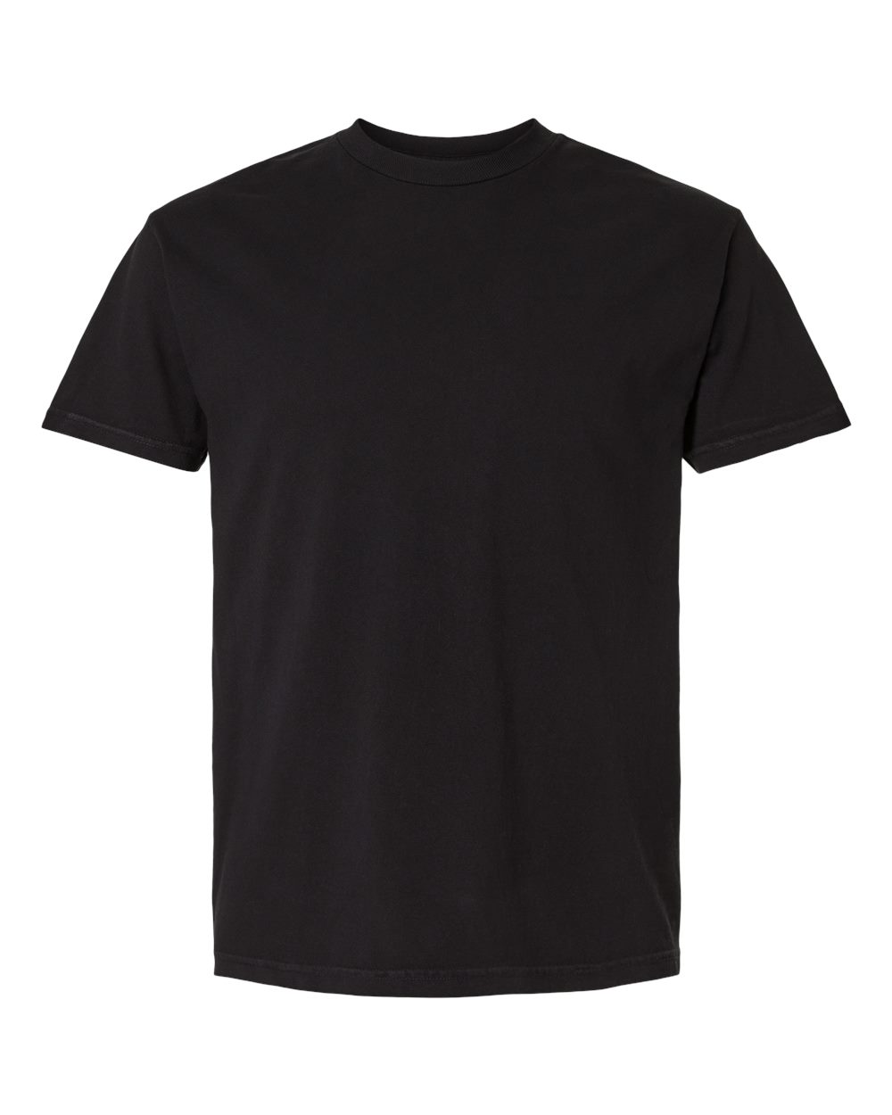 American Apparel Unisex Heavyweight Cotton Garment-Dyed Tee. 1301GD - True Black