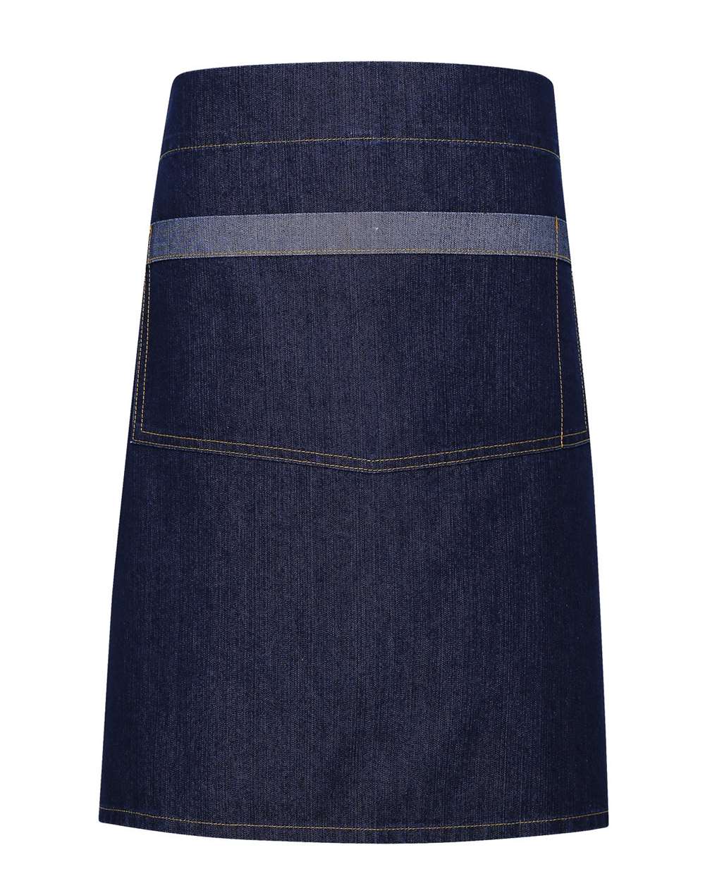 Artisan Collection by Reprime Domain Contrast Denim Waist Apron. RP128 - Indigo Denim