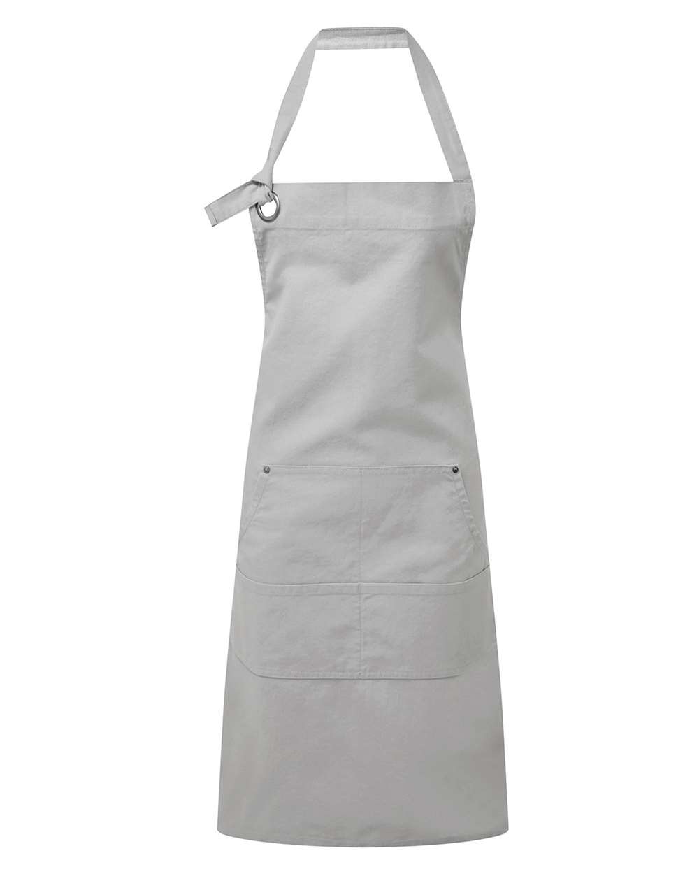 Artisan Collection by Reprime Calibre Heavy Cotton Canvas Pocket Apron. RP137 - Silver