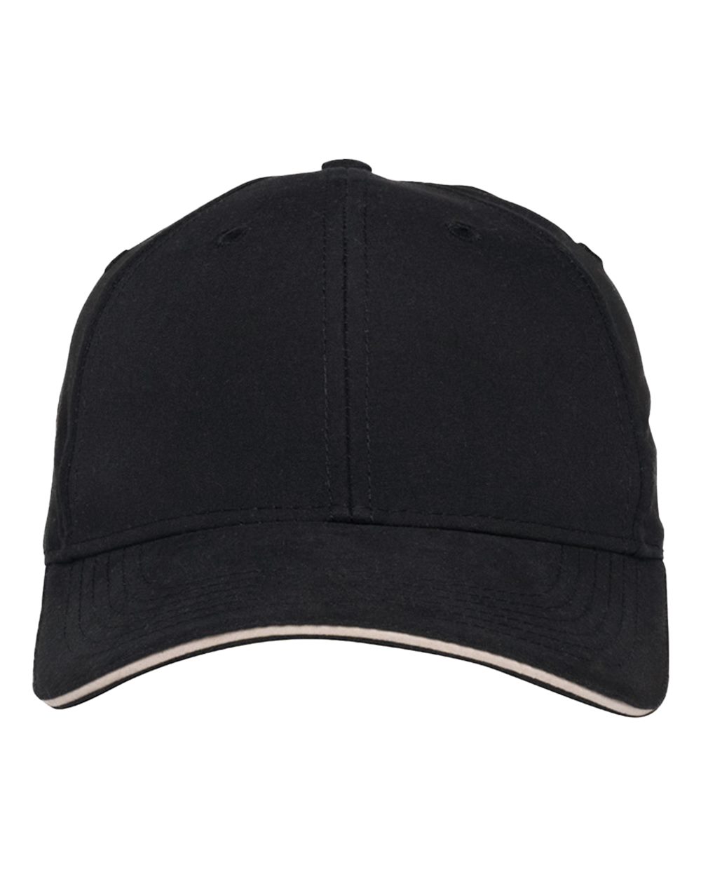 Adams Headwear Performer Cap. PE102 - Black/ Khaki