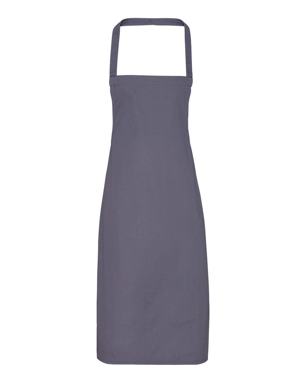 Artisan Collection by Reprime Organic Cotton Bib Apron. RP102 - Dark Grey