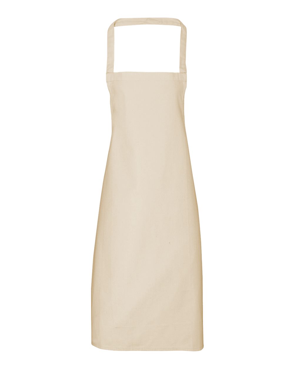 Artisan Collection by Reprime Organic Cotton Bib Apron. RP102 - Natural