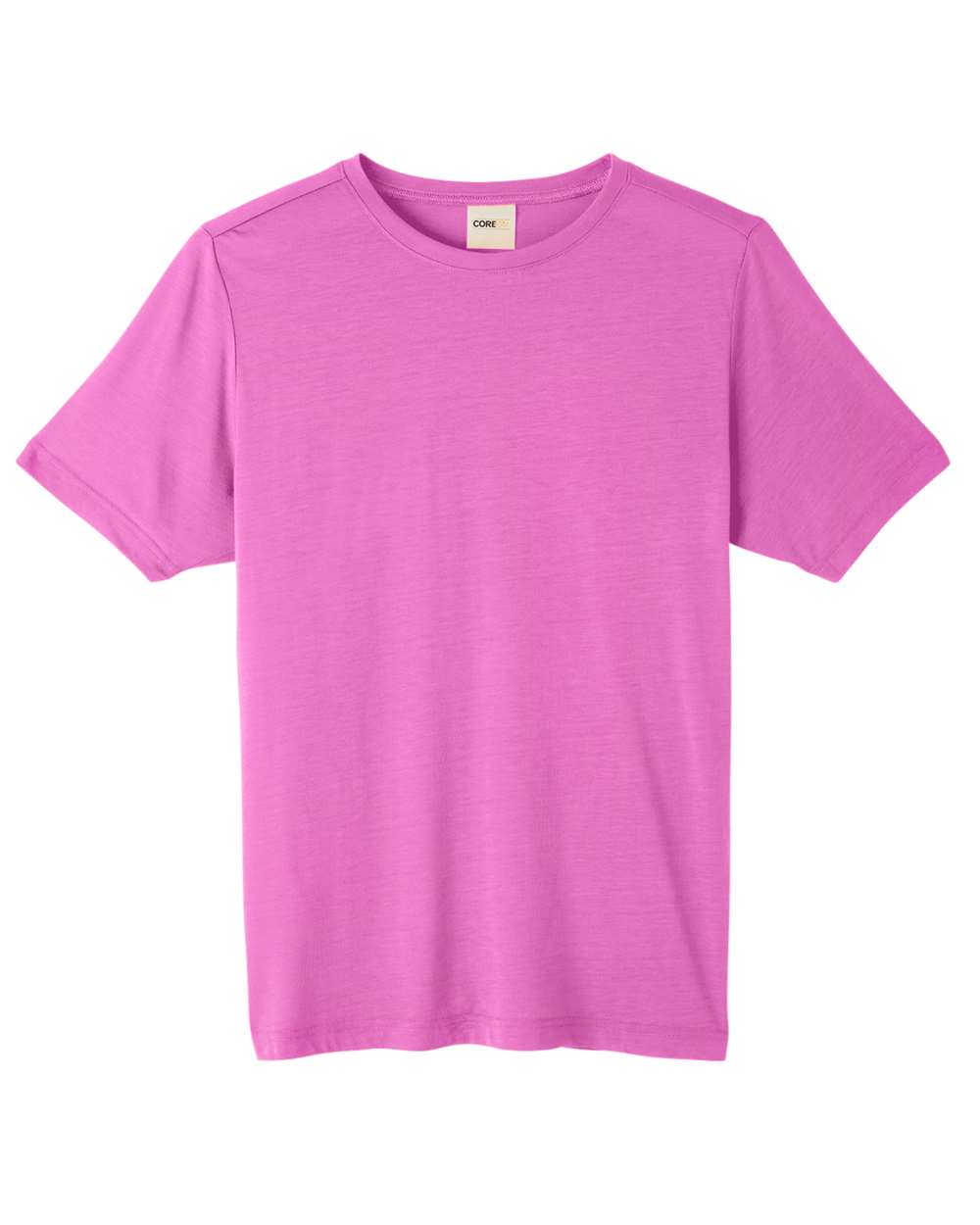 CORE365 Unisex Fusion ChromaSoft™ Performance T-Shirt. CE111 - Charity Pink