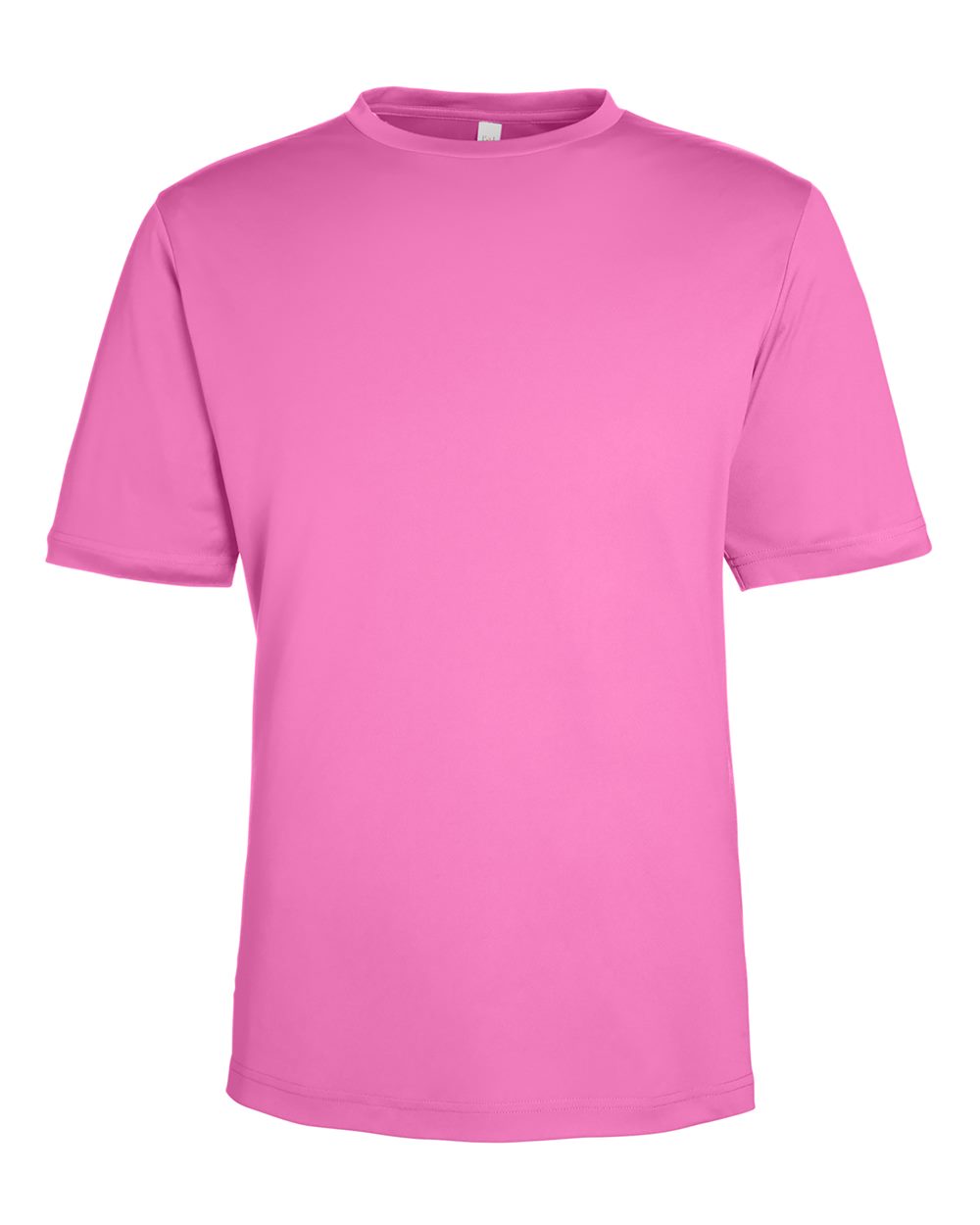 CORE365 Unisex Capital Performance T-Shirt. CE10 - Charity Pink