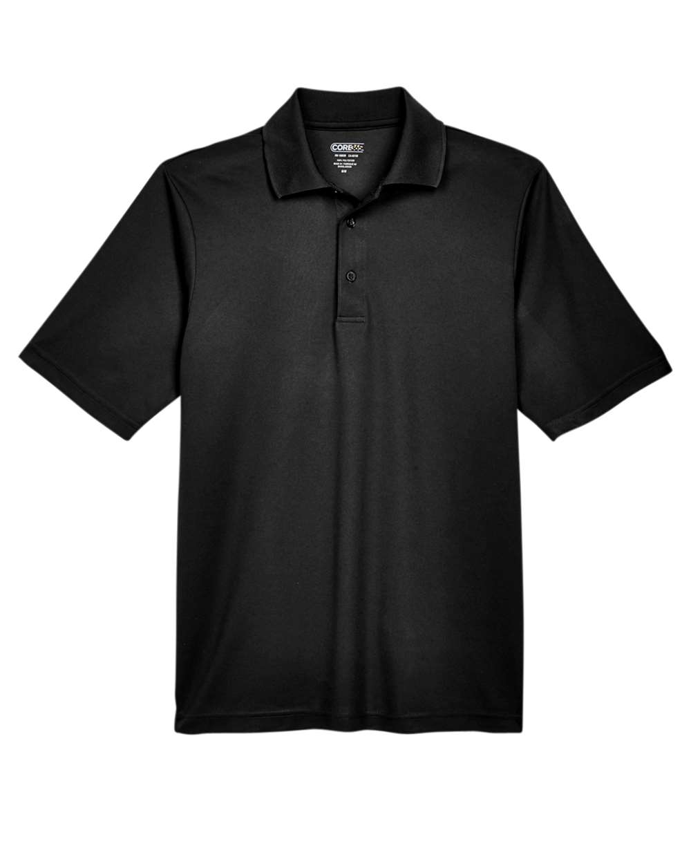 CORE365 Men's Origin Performance Piqué Polo. 88181 - Black