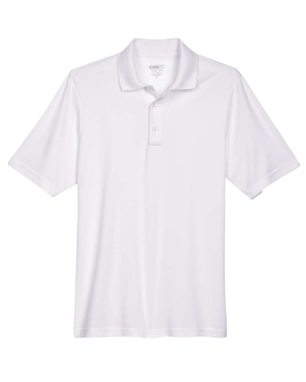 CORE365 Men's Origin Performance Piqué Polo. 88181 - White