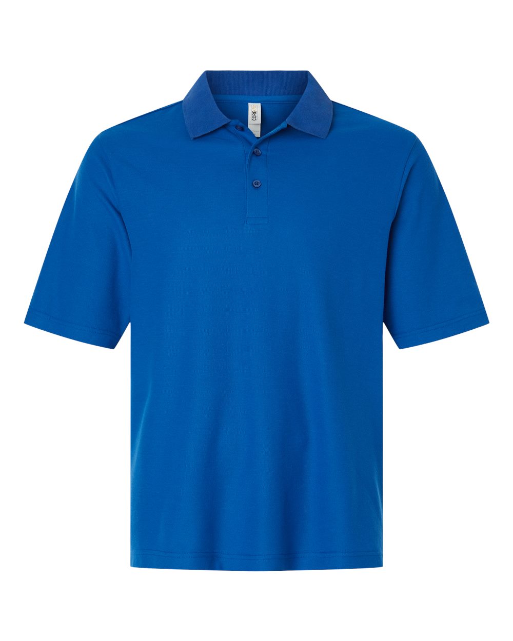 CORE365 Men's Resolve CVC Performance Pique Polo. CE106 - True Royal