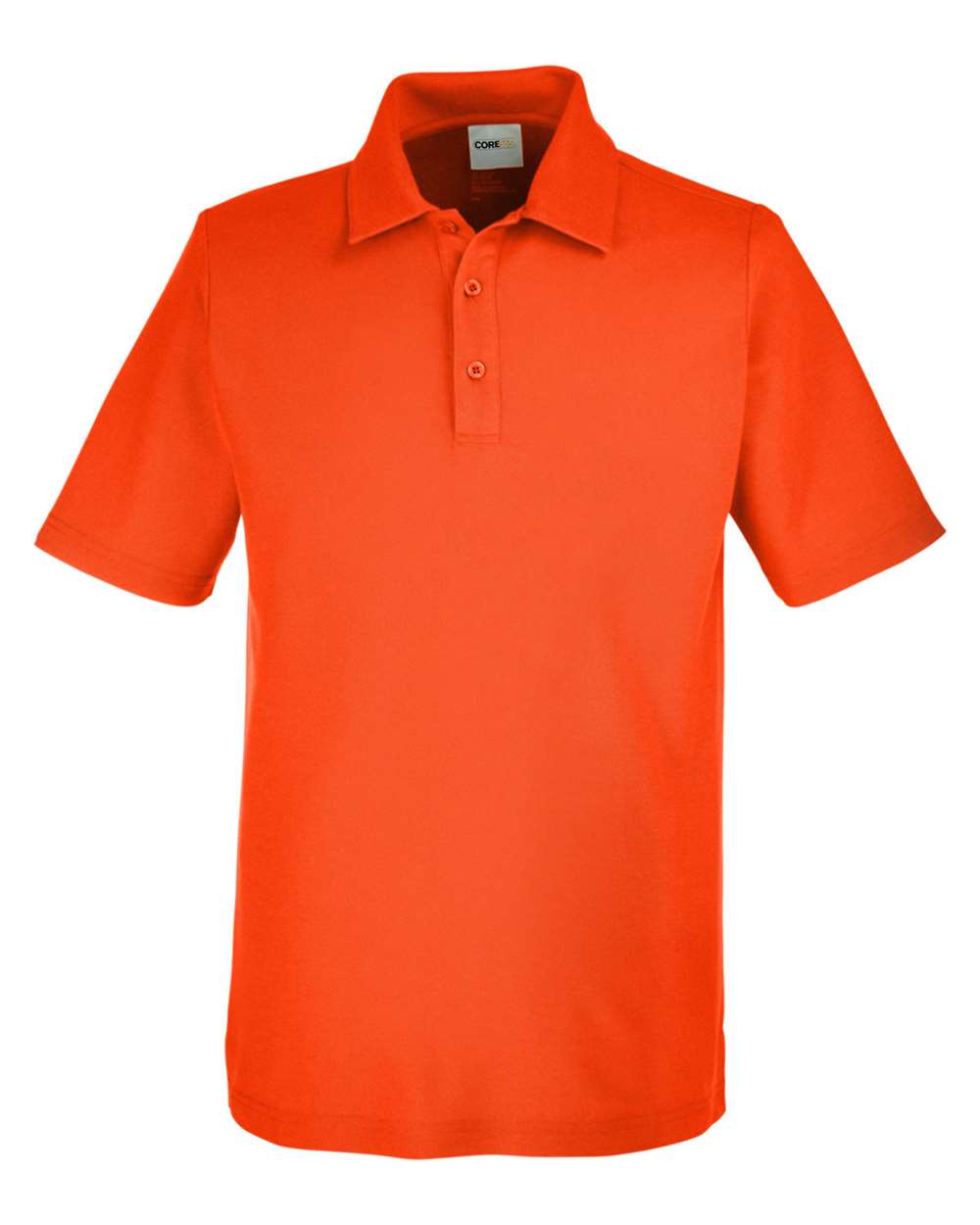 CORE365 Men's Fusion ChromaSoft™ Pique Polo. CE112 - Campus Orange
