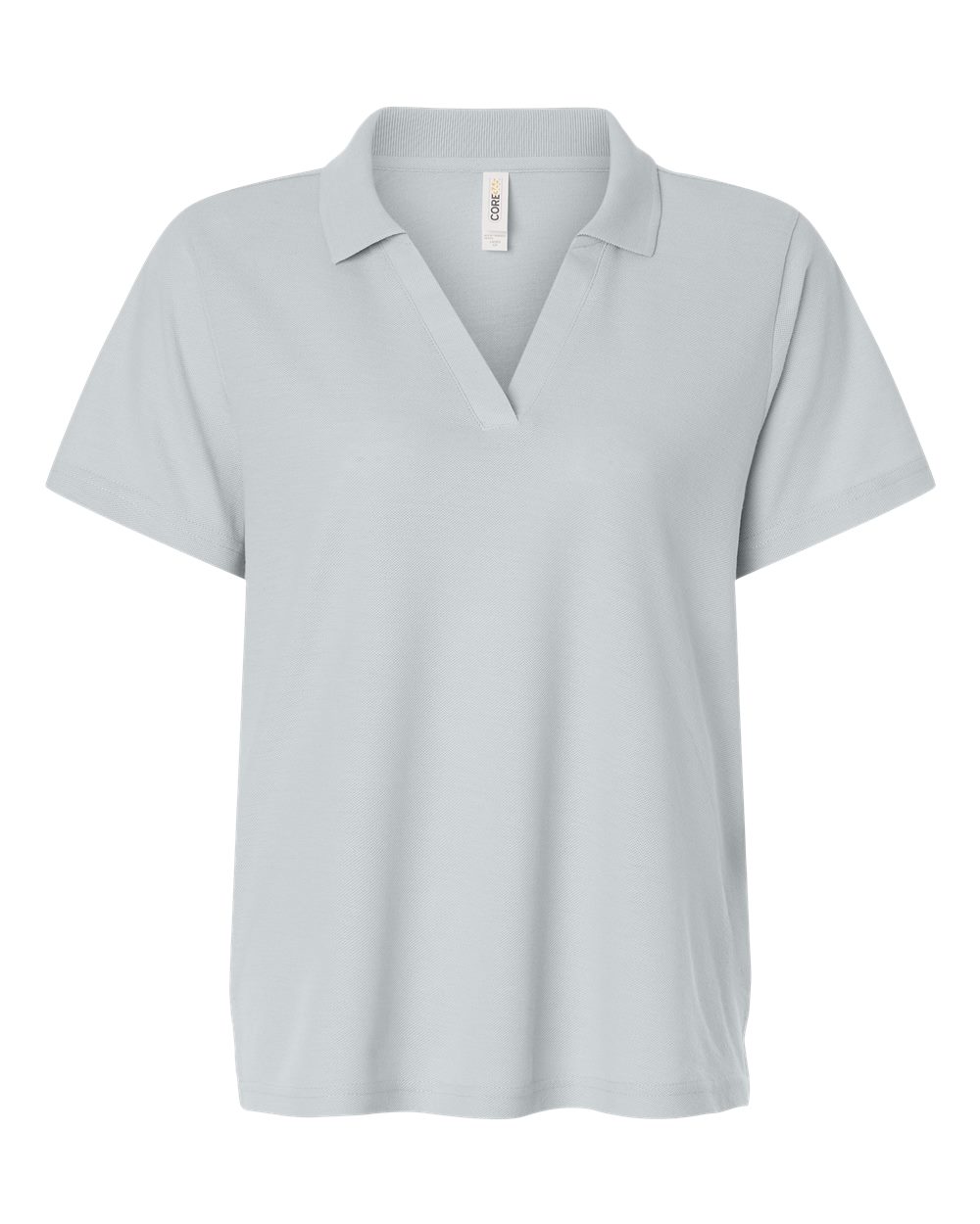 CORE365 Women's Resolve CVC Performance Pique Polo. CE106W - Platinum