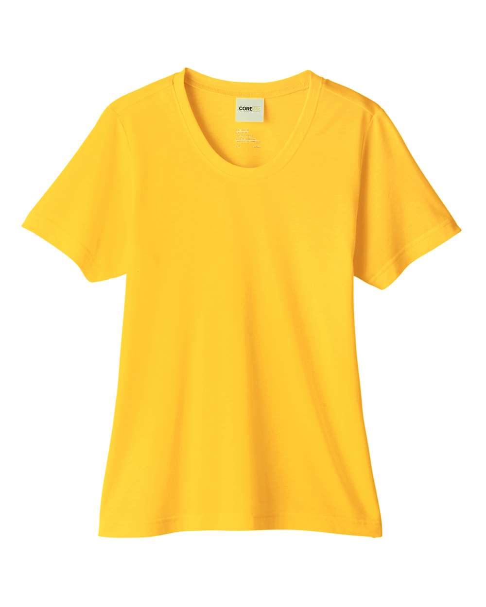 CORE365 Women's Fusion ChromaSoft™ Performance T-Shirt. CE111W - Campus Gold
