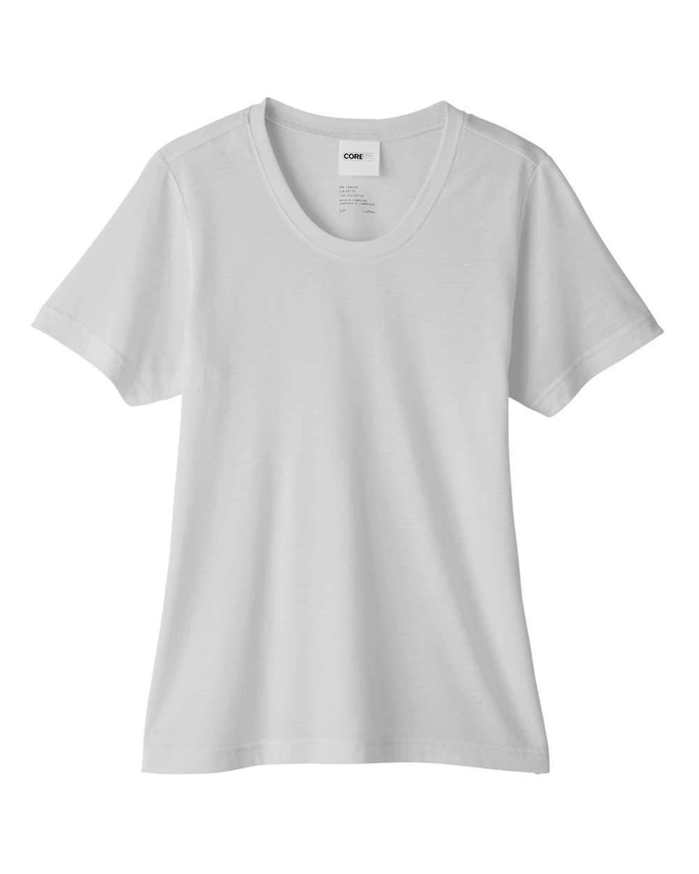 CORE365 Women's Fusion ChromaSoft™ Performance T-Shirt. CE111W - Platinum