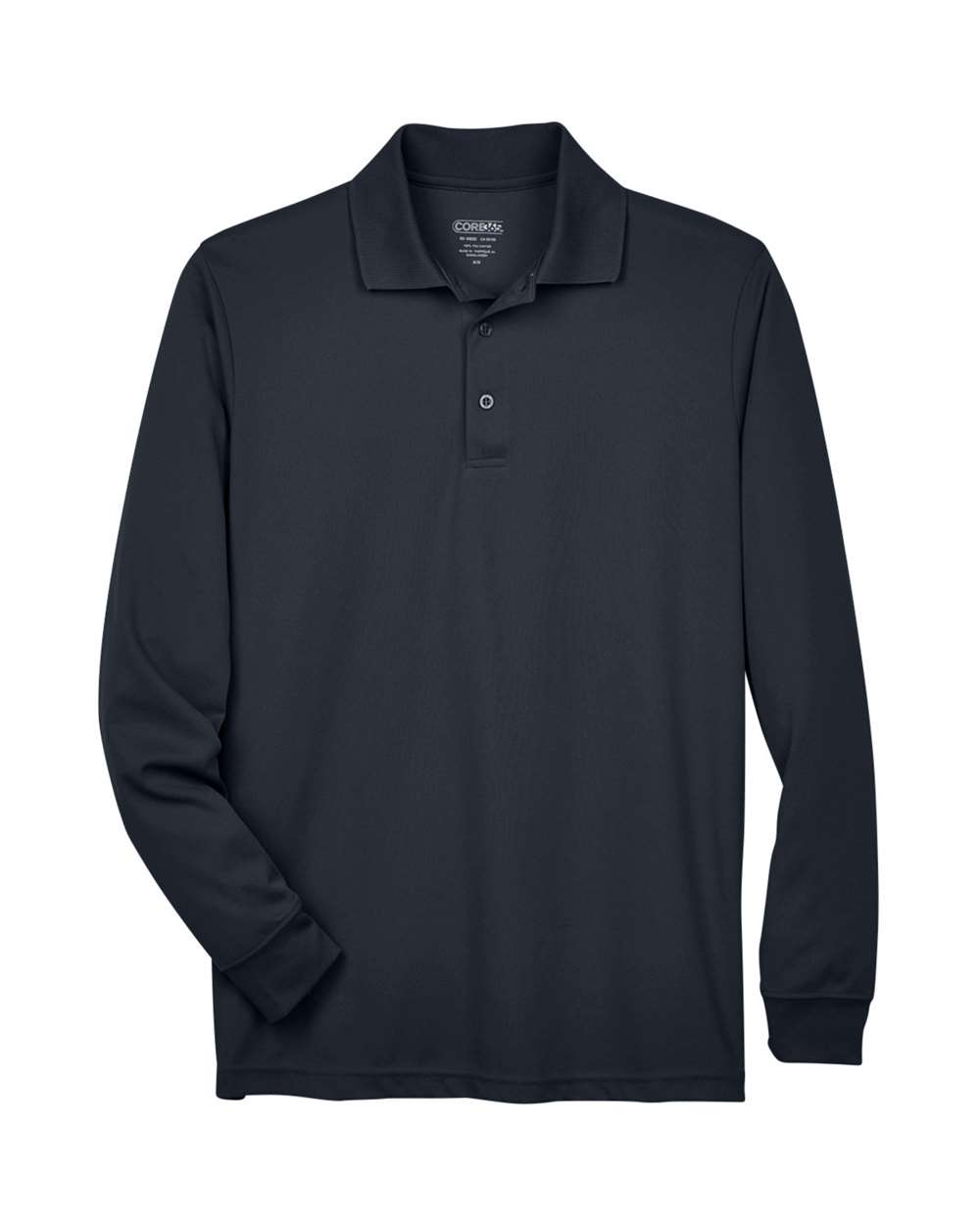 CORE365 Men's Pinnacle Performance Long Sleeve Piqué Polo. 88192 - Carbon