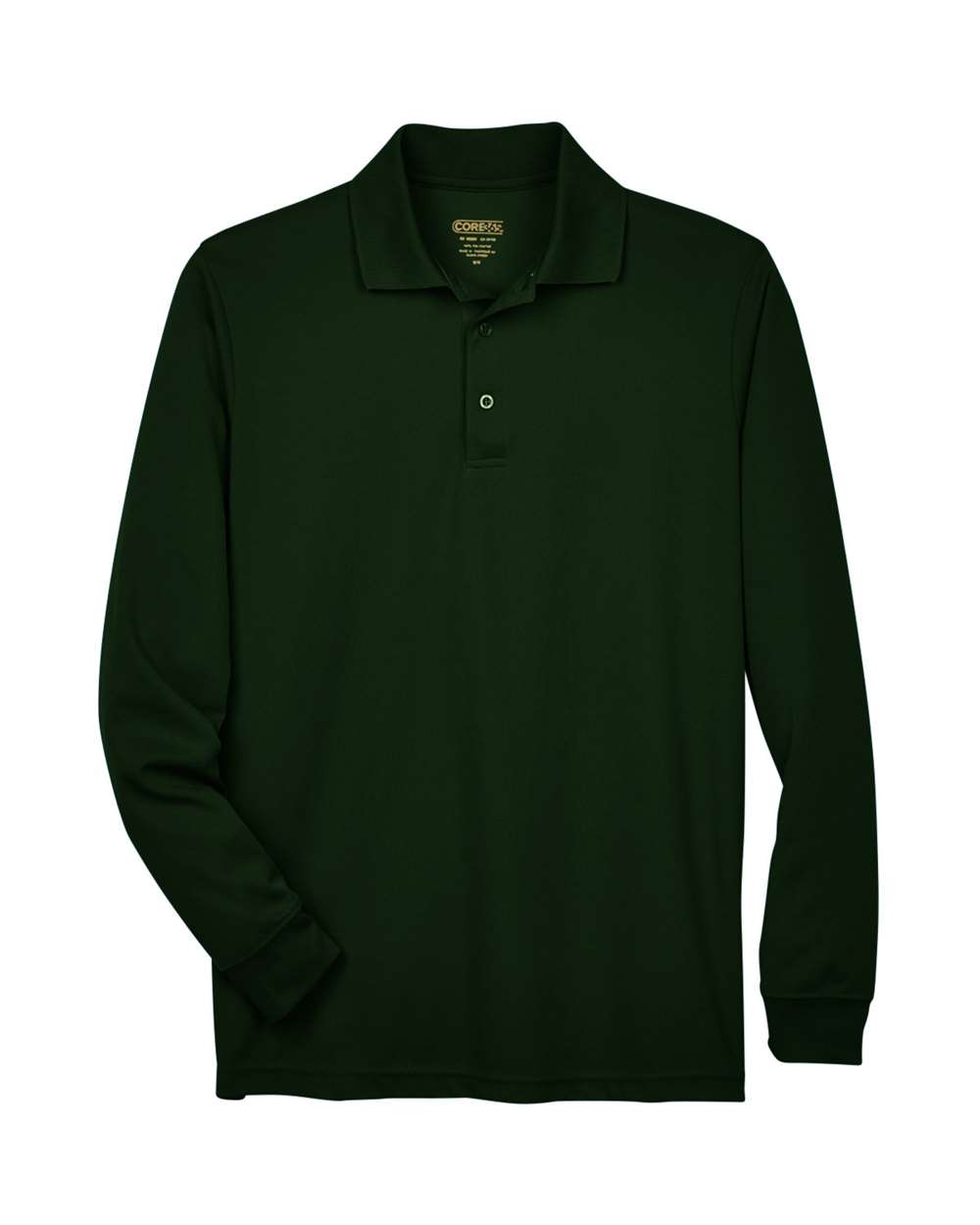 CORE365 Men's Pinnacle Performance Long Sleeve Piqué Polo. 88192 - Forest