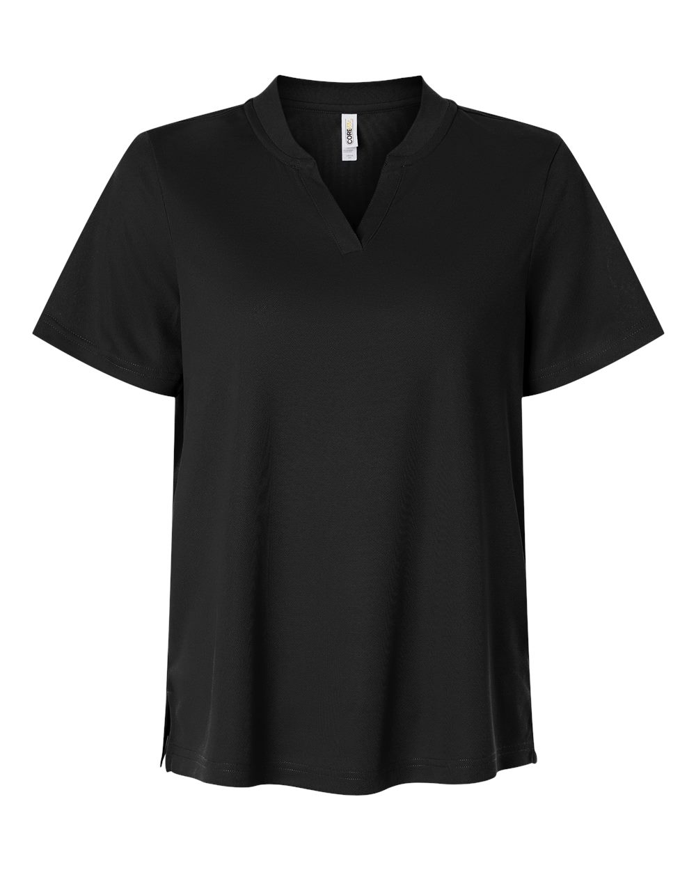 CORE365 Women's Nova Performance Pique Polo. CE108W - Black