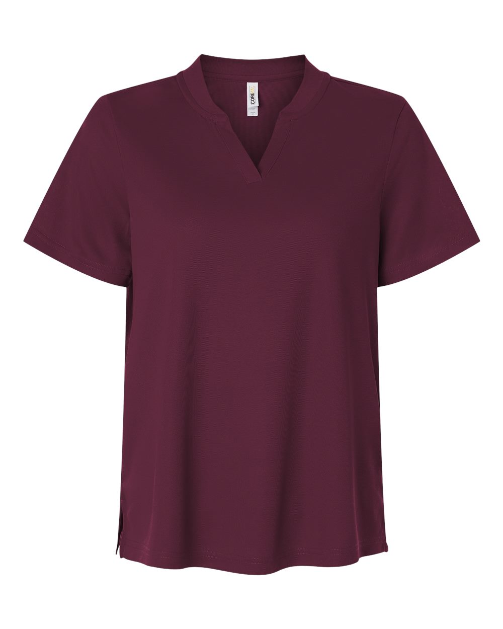 CORE365 Women's Nova Performance Pique Polo. CE108W - Burgundy