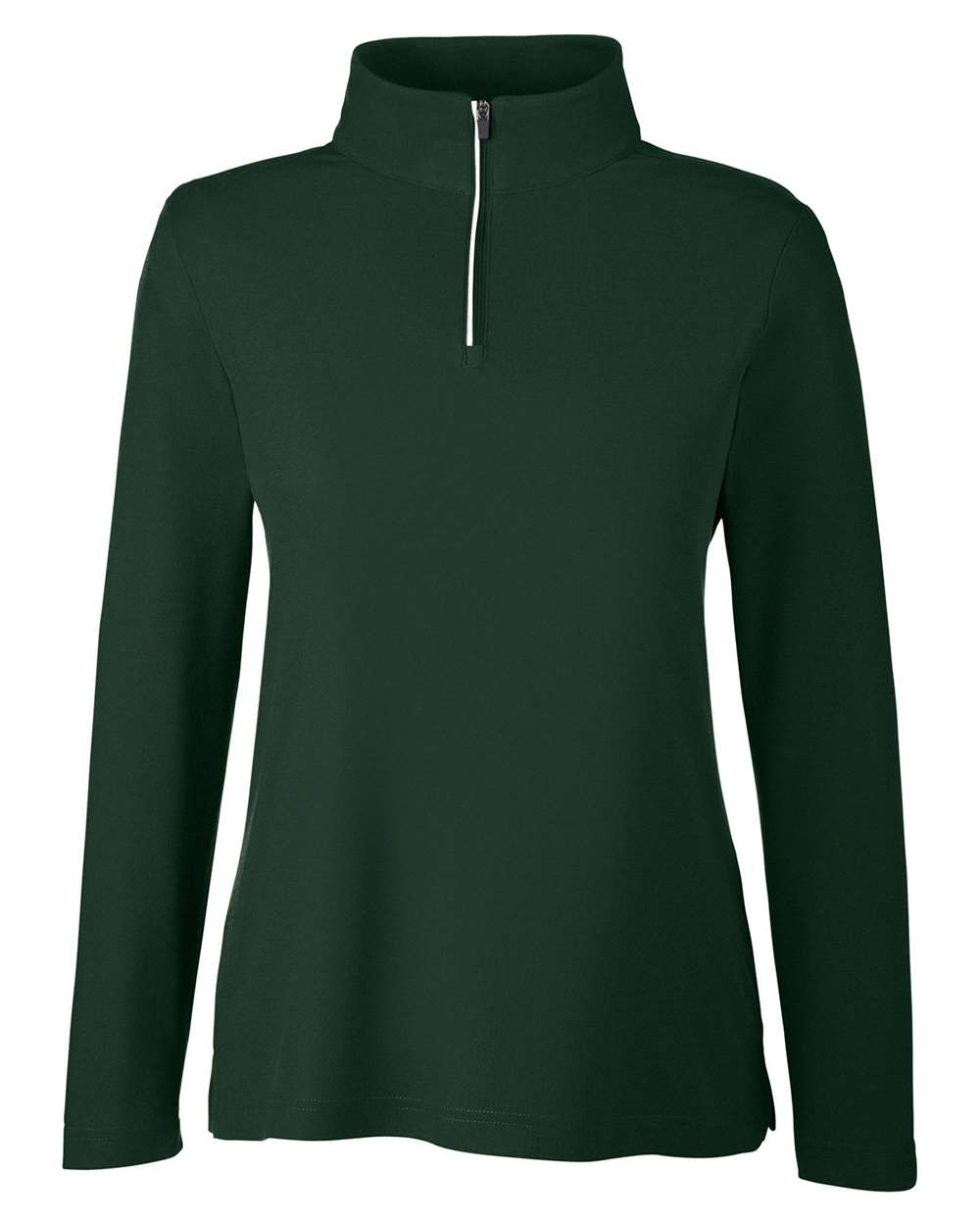 CORE365 Women's Fusion ChromaSoft™ Pique Quarter-Zip Pullover. CE405W - Forest