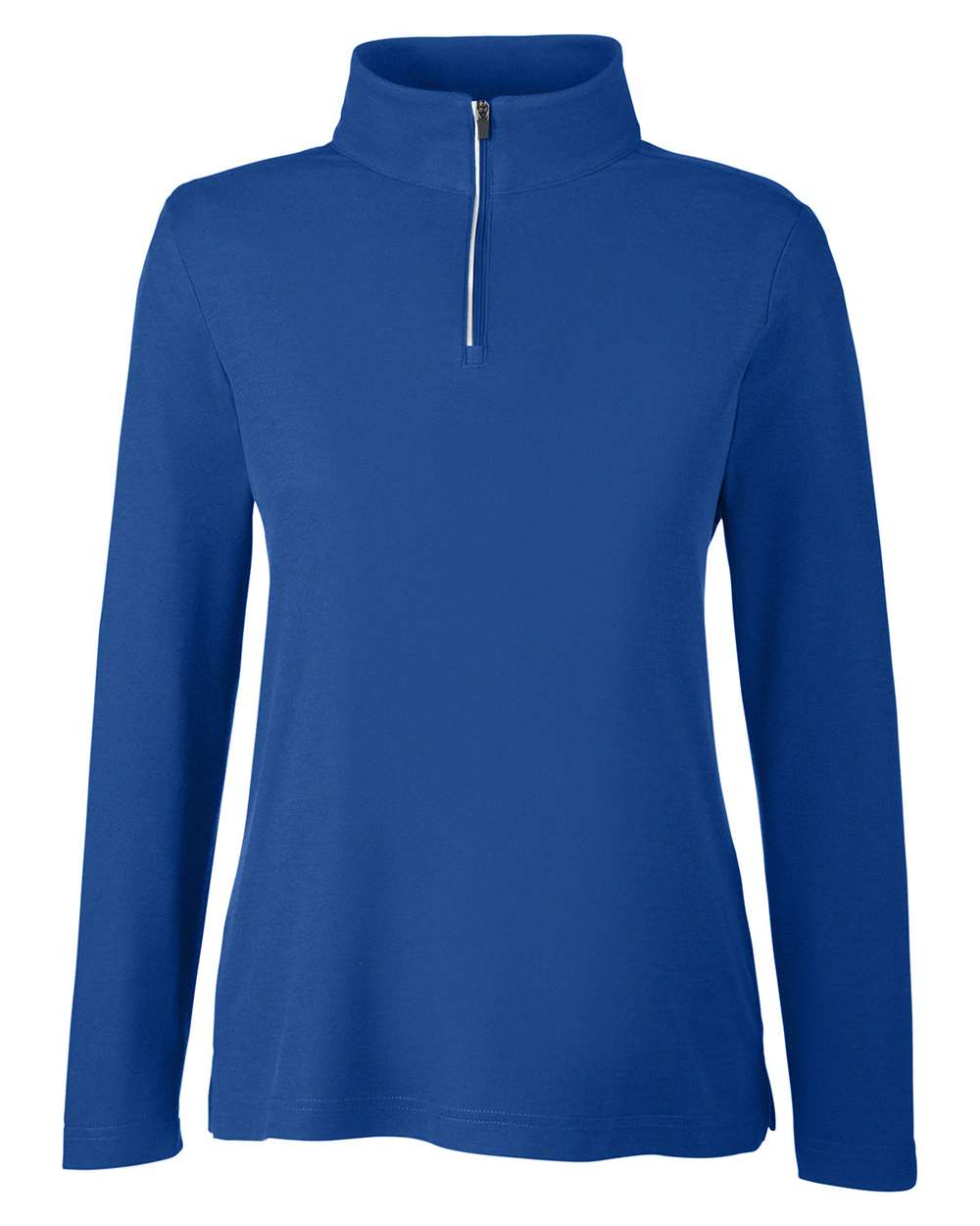 CORE365 Women's Fusion ChromaSoft™ Pique Quarter-Zip Pullover. CE405W - True Royal