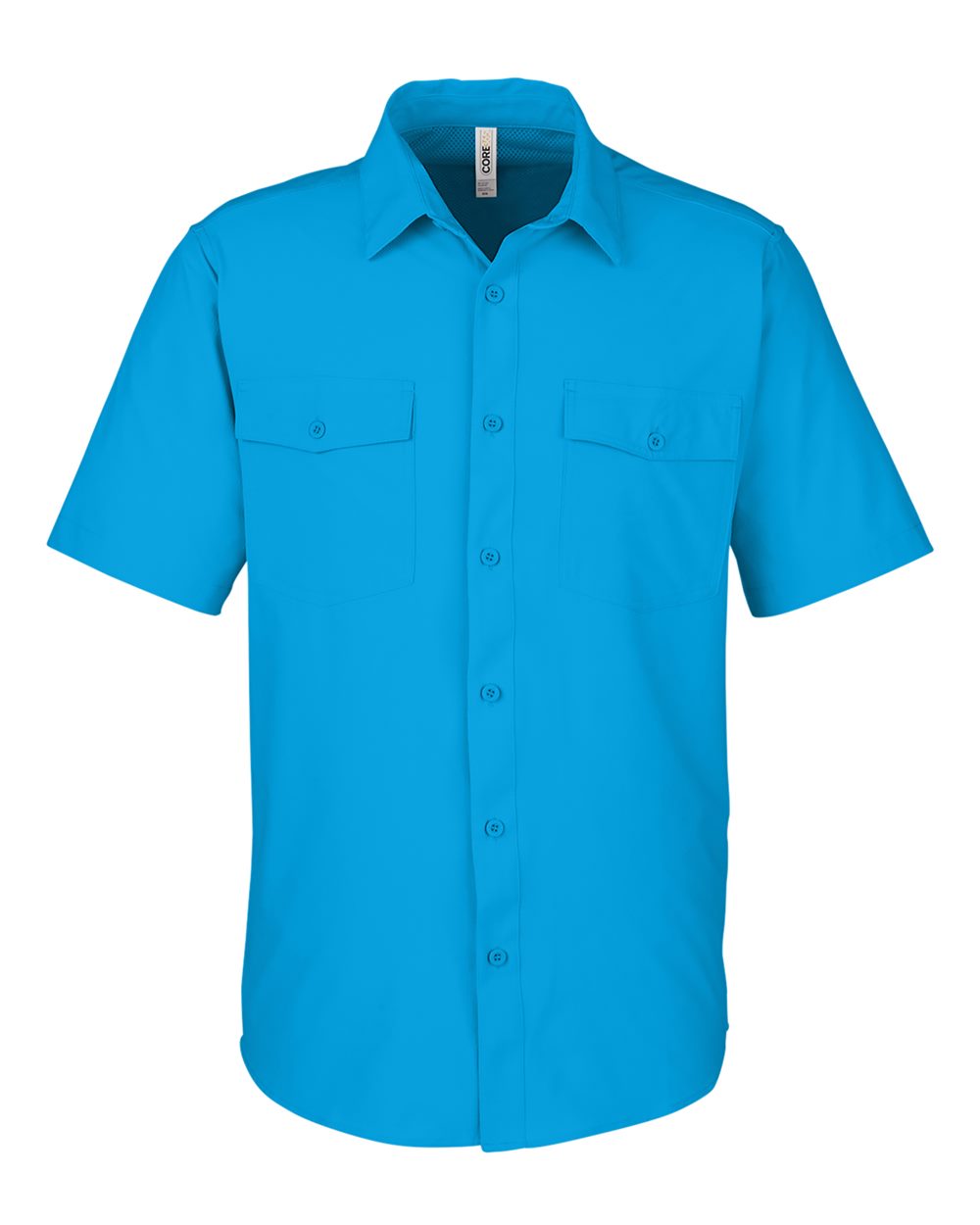 CORE365 Men's Ultra UVP® Marina Shirt. CE510 - Electric Blue