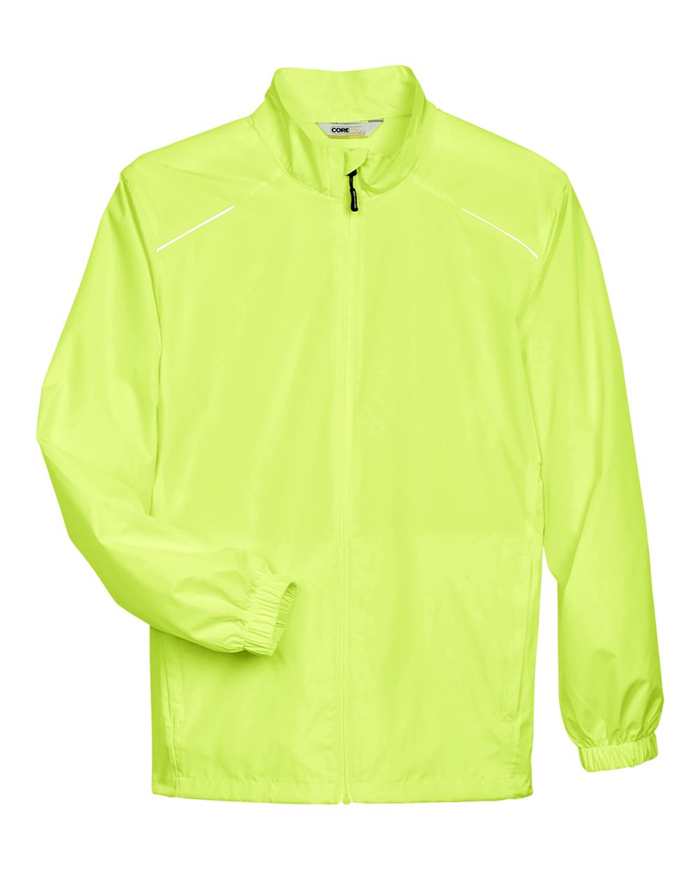 CORE365 Men's Techno Lite Motivate Unlined Lightweight Jacket. 88183 - Safety Yellow