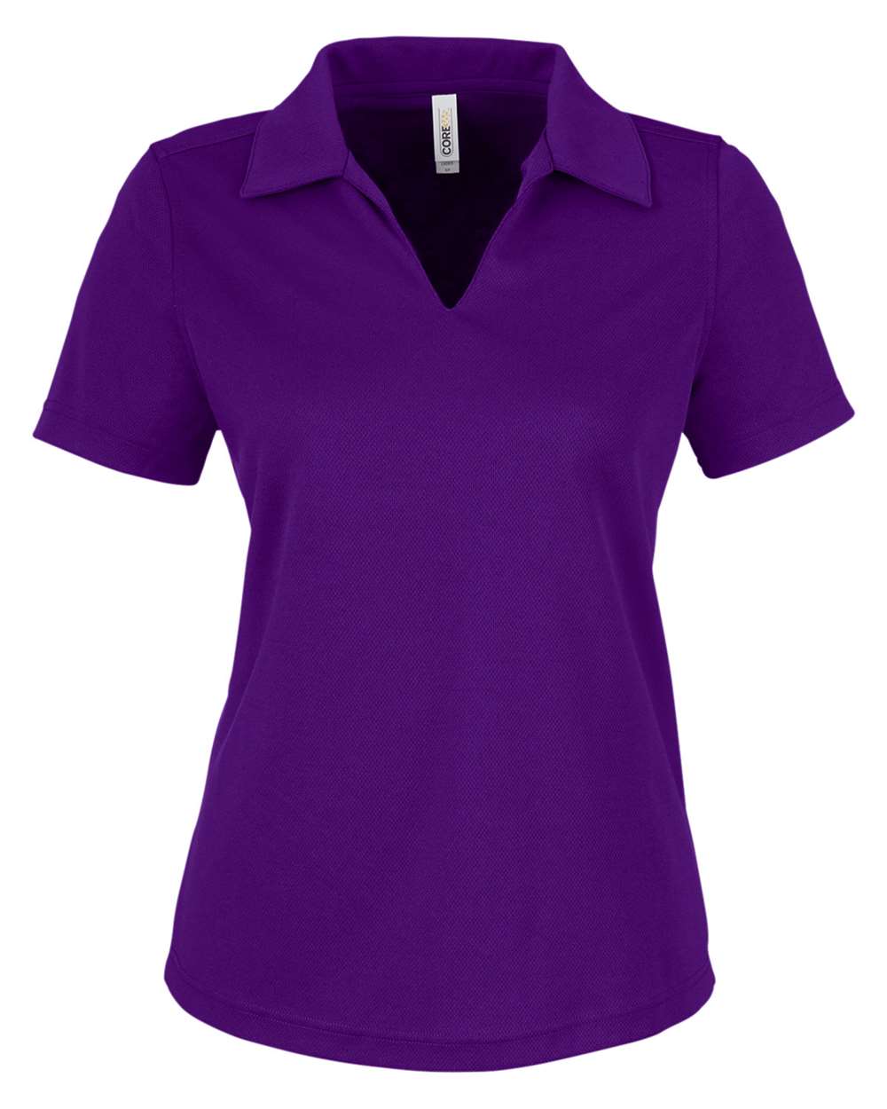 CORE365 Women's Market Snag Protect Mesh Polo. CE104W - Campus Purple