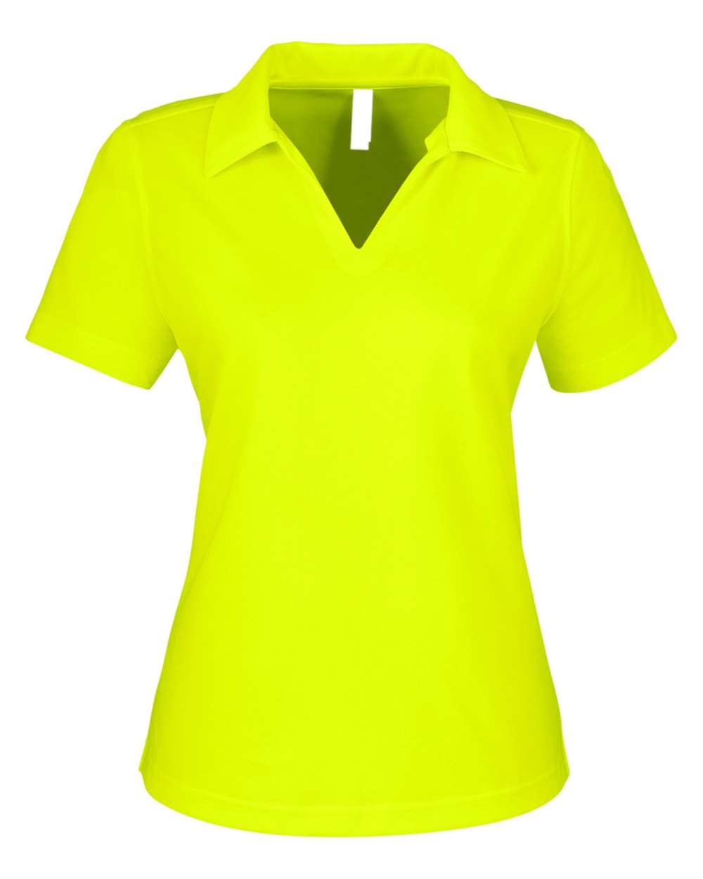 CORE365 Women's Market Snag Protect Mesh Polo. CE104W - Safety Yellow